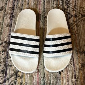 Adidas Slides Unisex size 9